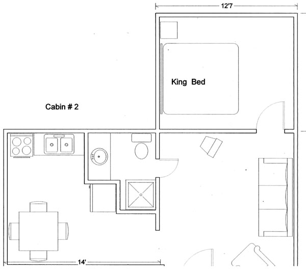 Rock Village Court - Cabin 2